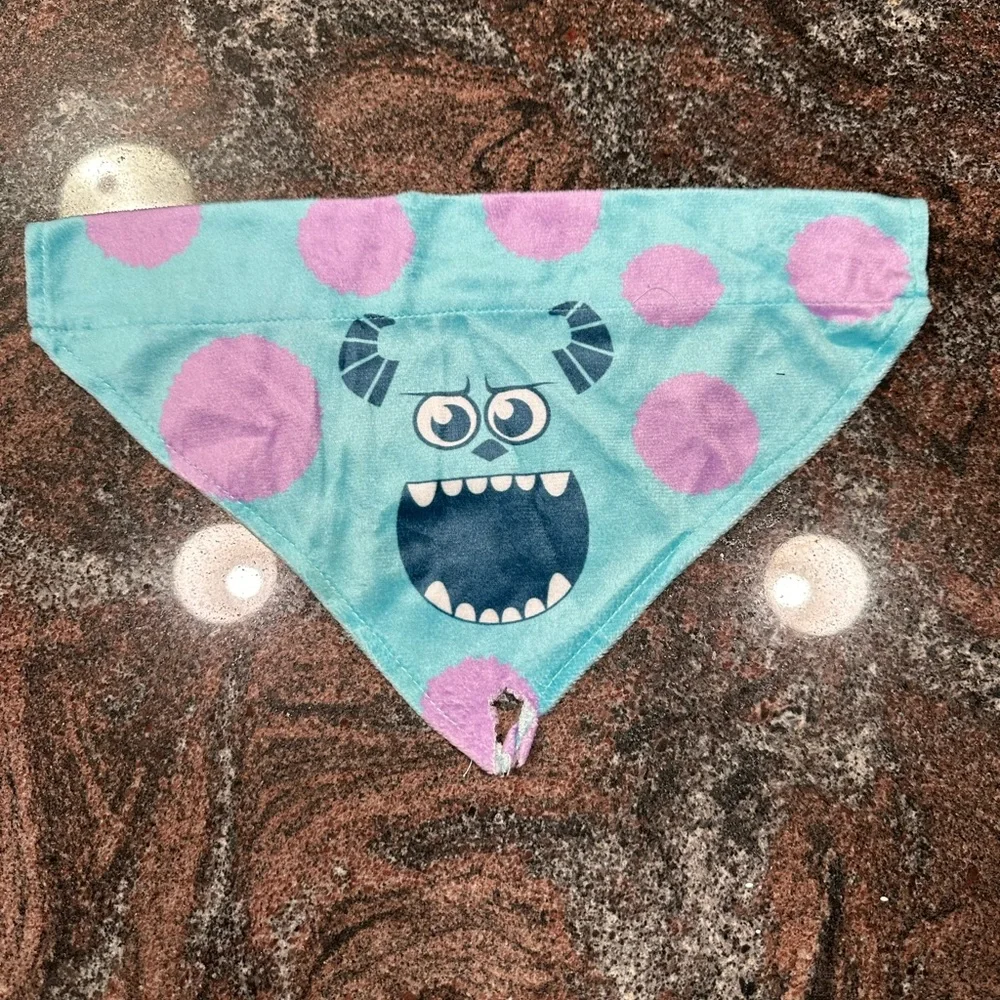 Disney Tails Bandana set for dogs- Monsters Inc.